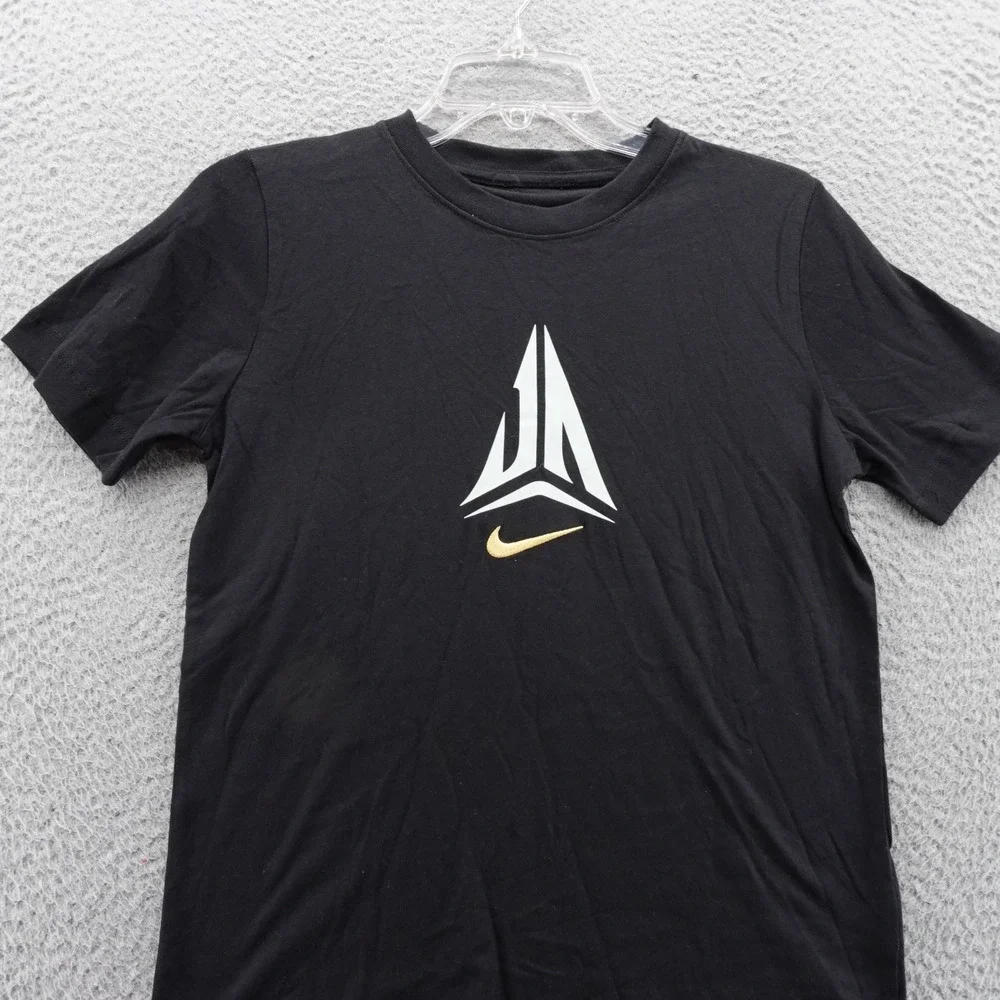 Nike Ja Morant Kids Basketball Graphic‎ Tee Shirt Black Large NEW